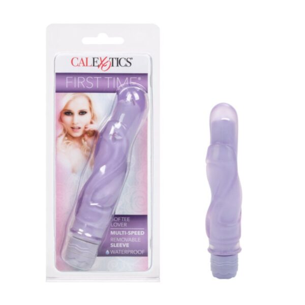 Vibrador First Time Softee Lover Morado