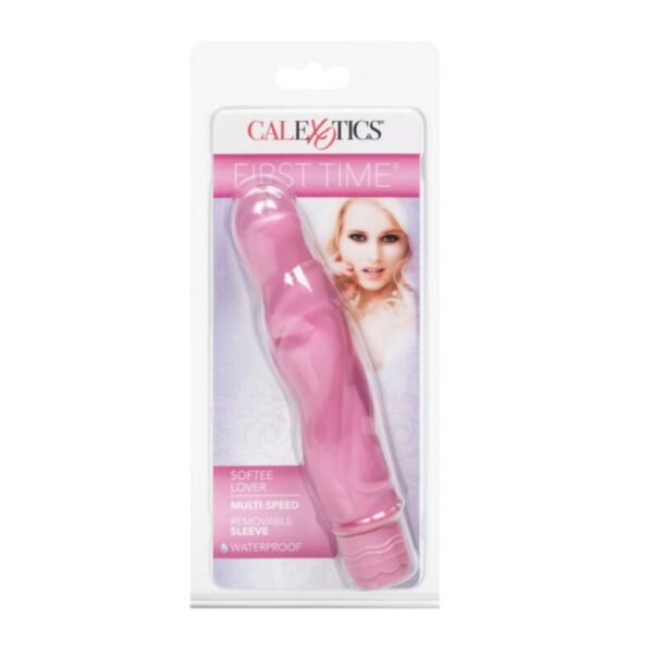 Vibrador First Time Softee Lover Rosa - Imagen 2