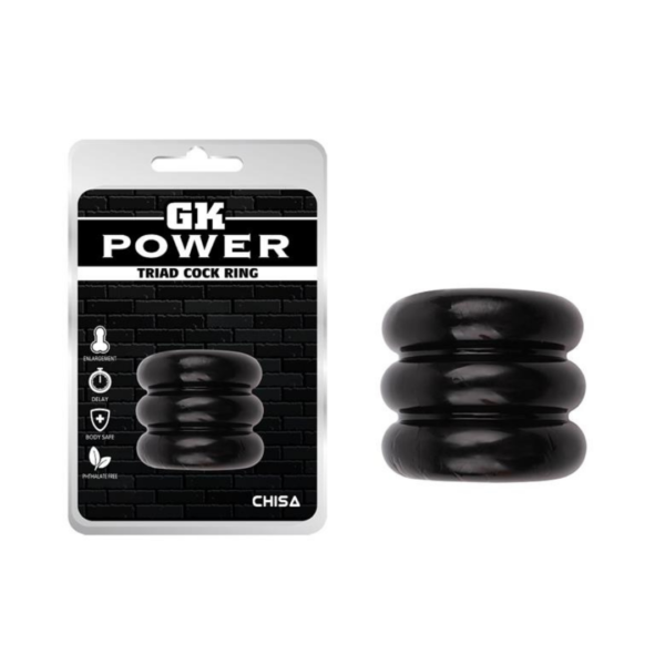 Anillo Gk Power Triad Cock Ring