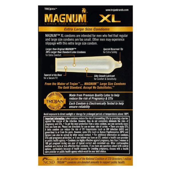 Trojan Magnum XL 3 piezas - Imagen 3