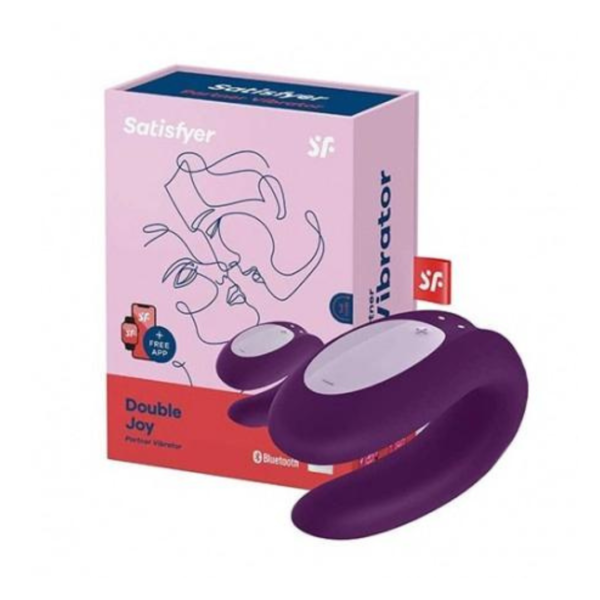 Satisfyer Double Joy Morado