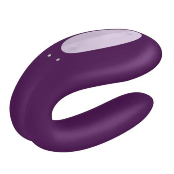 Satisfyer Double Joy Morado - Imagen 4