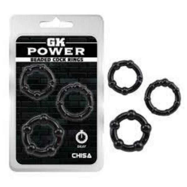 Anillos Gk Power Beaded Cock Rings