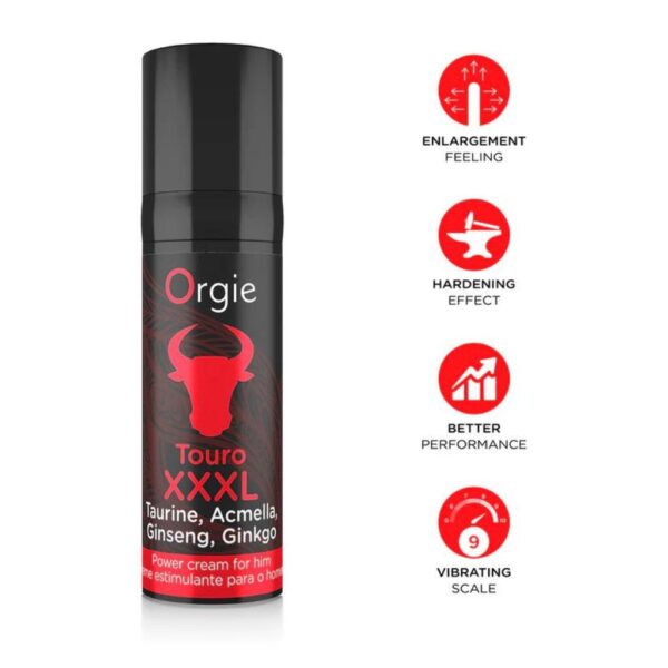 Orgie Touro XXXL Cream For Him - Imagen 5