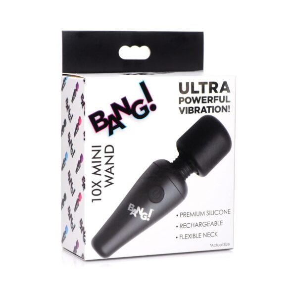 Bala Bang 10x Mini Wand Color Negro