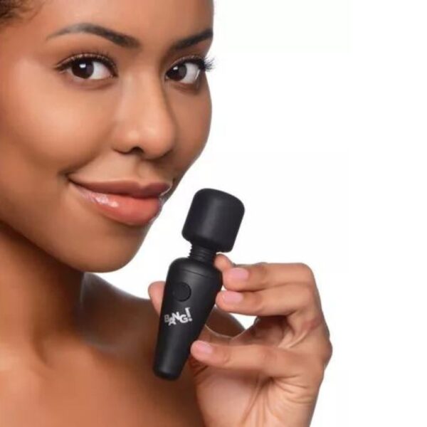 Bala Bang 10x Mini Wand Color Negro - Imagen 2