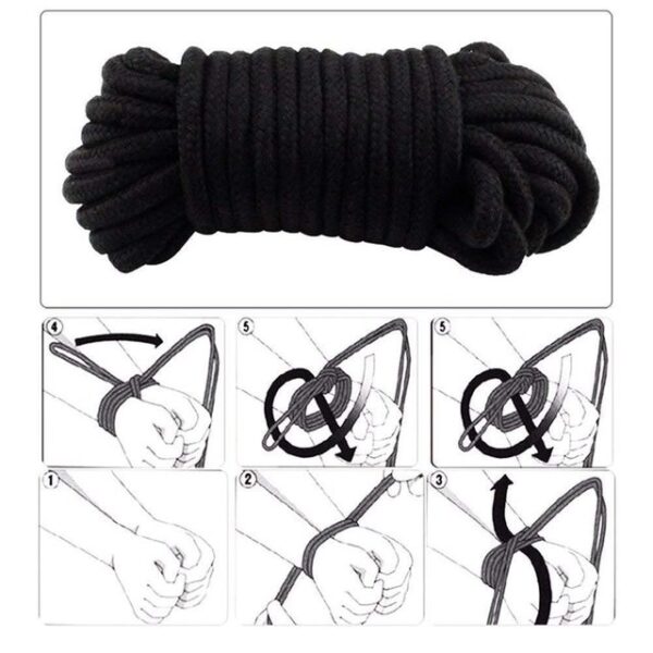 Cuerda Para Bondage Behave Luxury Fetish 10M - Imagen 3