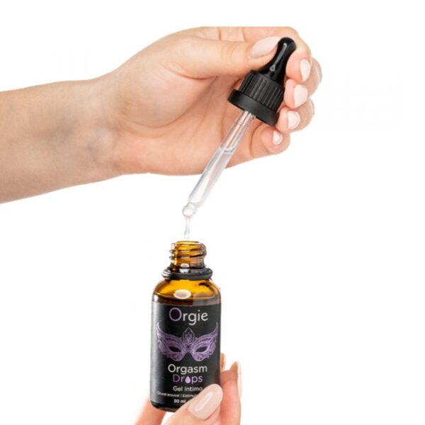 Intensificador Orgie Orgasm Drops Gel Intimo 30 ml - Imagen 6
