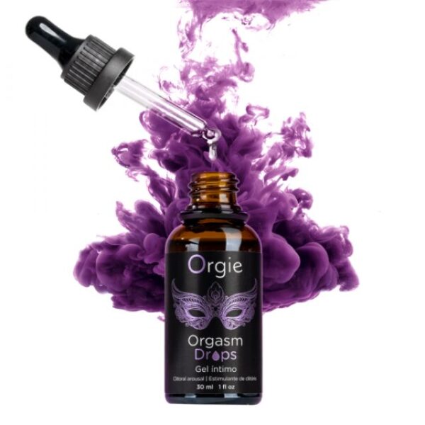 Intensificador Orgie Orgasm Drops Gel Intimo 30 ml - Imagen 5
