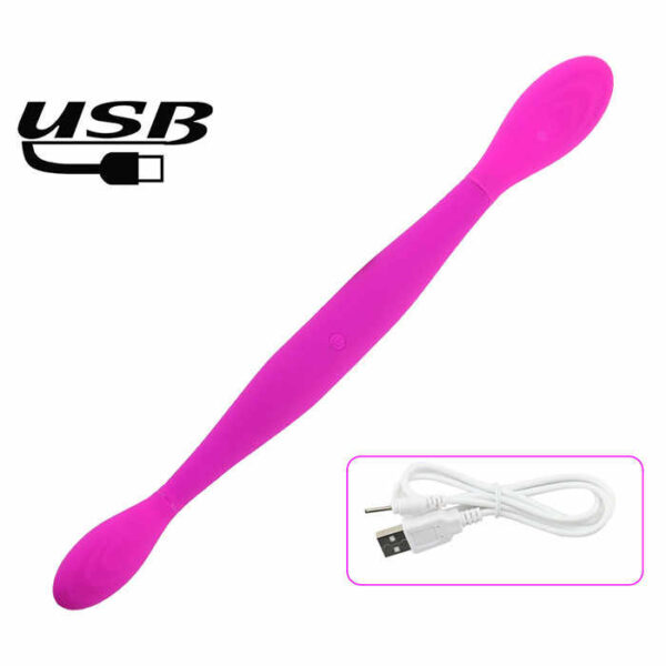 Double Ends vibrator Sex Toy - Imagen 4