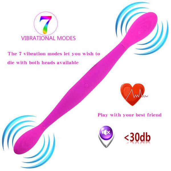 Double Ends vibrator Sex Toy - Imagen 5