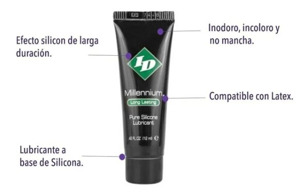 Lubricante de Silicón ID Millennium 12 ml - Imagen 2
