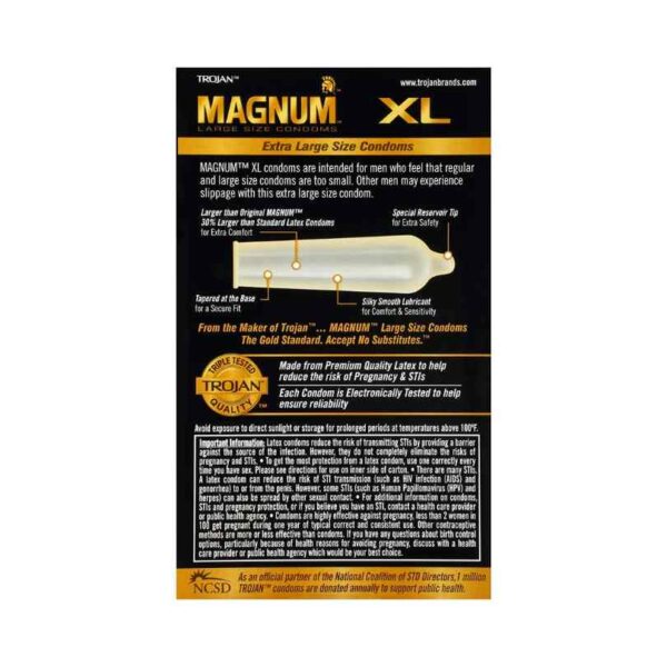 Trojan Magnum XL 12 piezas - Imagen 2
