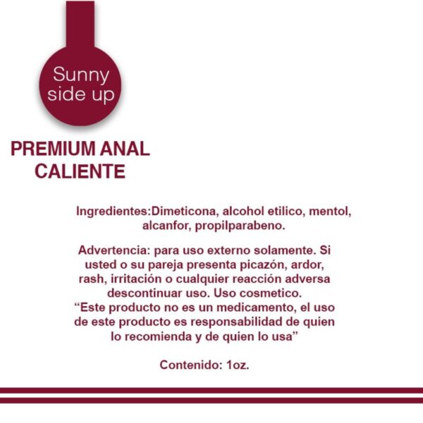 Lubricante Sunny Side Premium Térmico 1oz - Imagen 2