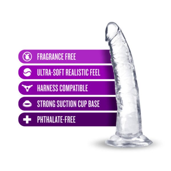 Dildo B Your Plus Lust n'Thrust Clear - Imagen 5